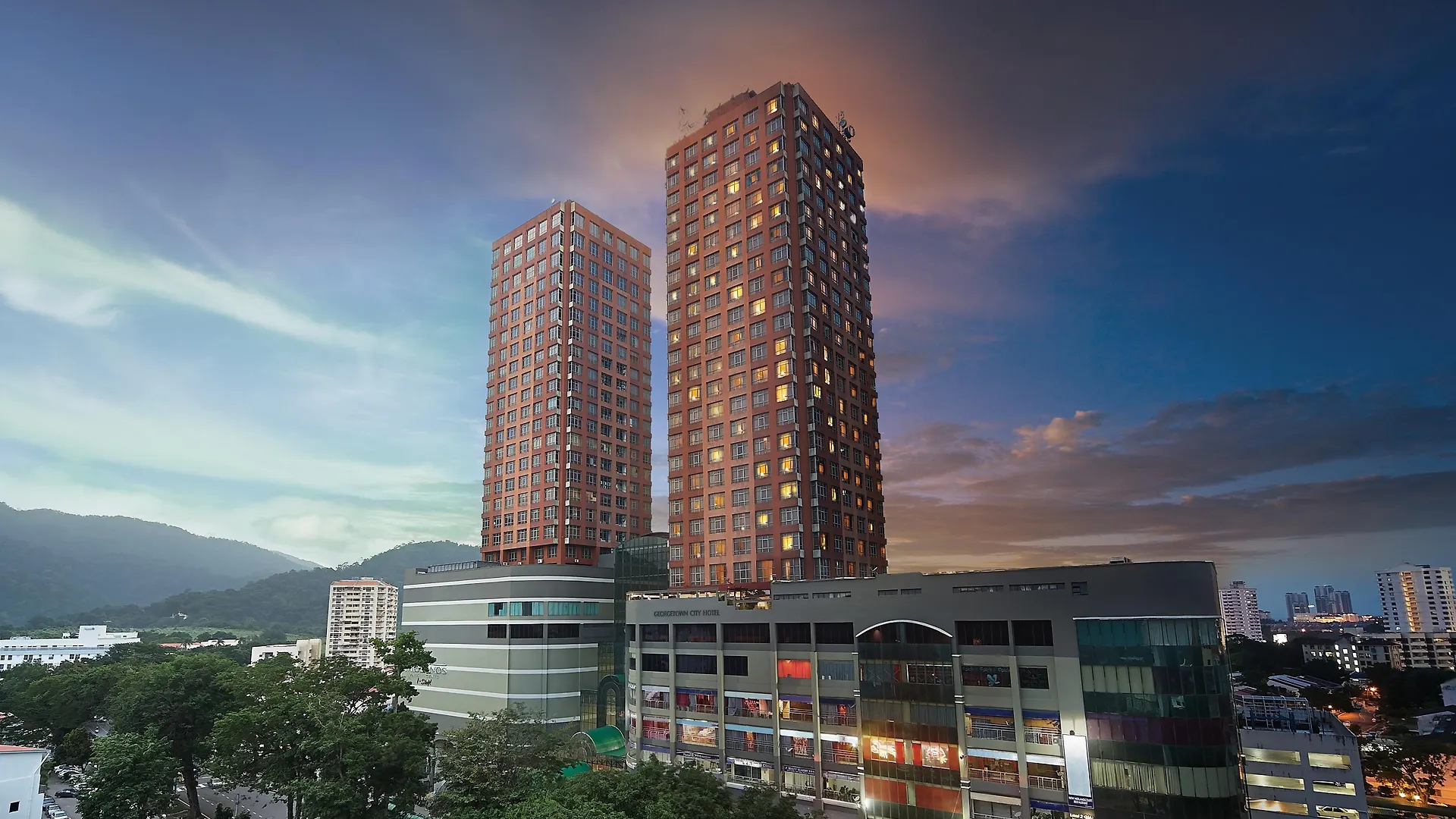 Berjaya Penang Hotel location